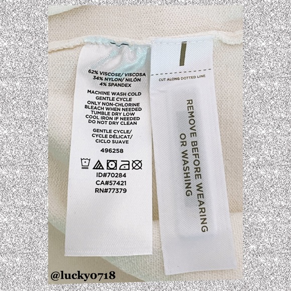 Ann Taylor NWT Cream Seasonless Short Sleeve Top M - Picture 7 of 7